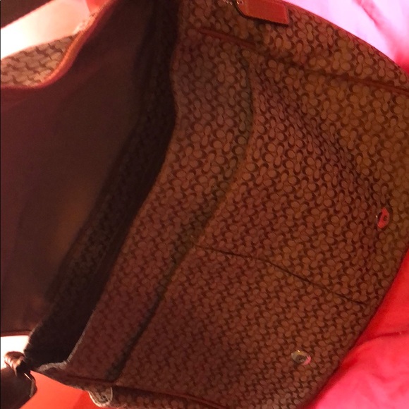 Coach - computer/diaper bag - Picture 6 of 6